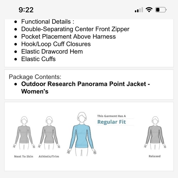 NWT Outdoor Reaearch Panorama Point Jacket charcoal herringbone/black size Small - Picture 12 of 12